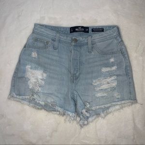 High rise mom shorts
